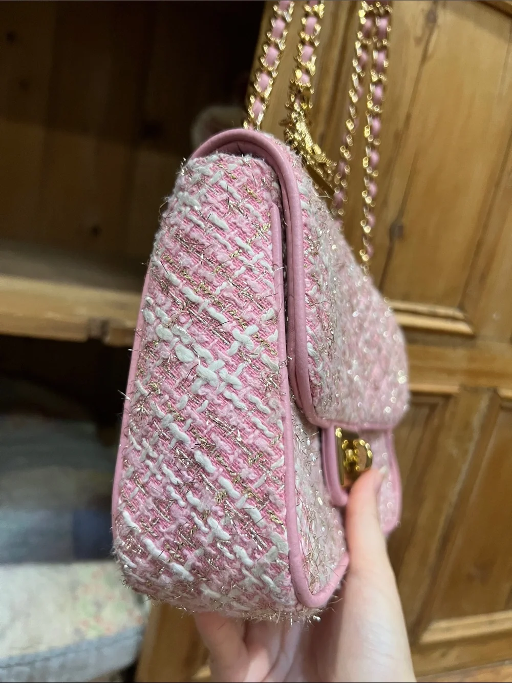Karl Lagerfeld chic pink